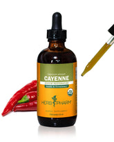 Herb Pharm Cayenne Extract 113g front view with label