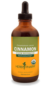 Herb Pharm Cinnamon Liquid Extract 113g front view