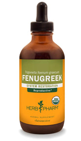 Herb Pharm Fenugreek Liquid Extract 113g front view