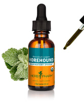 Herb Pharm Horehound Liquid Extract 28g front view