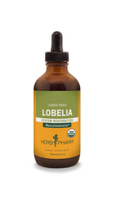 Herb Pharm Lobelia Liquid Extract 113g front view with packaging