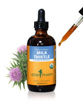 Herb Pharm Milk Thistle Tincture 4 oz bottle front view