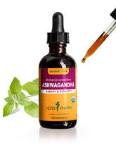 Herb Pharm Organic Ashwagandha Liquid Extract bottle front view