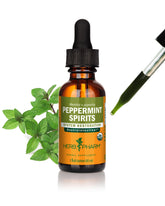 Herb Pharm Peppermint Spirits Tincture 1 oz front view