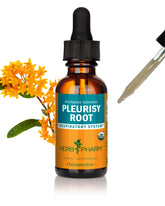Herb Pharm Pleurisy Root Liquid Extract 28g front view