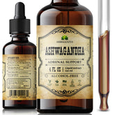 HERBALICIOUS Ashwagandha Liquid Supplement 68g front view