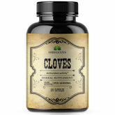 HERBALICIOUS Clove Capsules front view with packaging