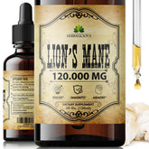 HERBALICIOUS Lion’s Mane Mushroom Extract Capsules front view