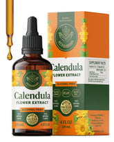 HERBAMAMA Calendula Tincture 113g bottle front view