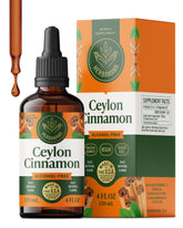 HERBAMAMA Cinnamon Ceylon Extract Liquid bottle front view