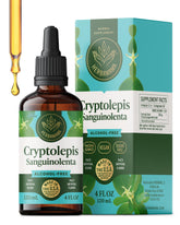 HERBAMAMA Cryptolepis Root Tincture front view with label