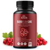 HerbaMe Cayenne Supplement front view with capsule bottle