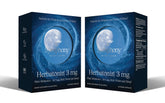 Herbatonin Plant-Based Melatonin Supplement front view with packaging