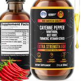 HERBIFY Cayenne Pepper Liquid Drops 168g front view