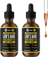 HERBIFY Lion's Mane Mushroom Extract 60ml tincture front view