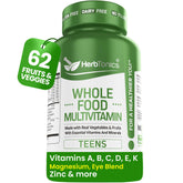 Herbtonics Teen Multivitamins 60 Capsules front view
