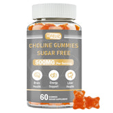 HFELIZ Choline Gummies 500mg front view packaging