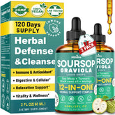 HIIHONE Soursop Herbal Liquid 12-in-1 Supplement front view