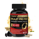 HIILEATHY Shilajit Pro Max 500mg capsules front view
