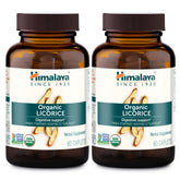 Himalaya Licorice Root Capsules front view with packaging