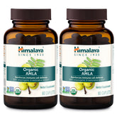 Himalaya Organic Amla caplet front view with packaging