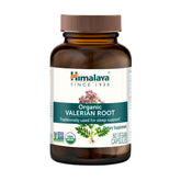 Himalaya Organic Valerian Root 1000mg vegan capsules front view