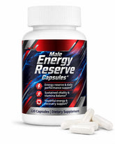 Hisunmer Men's Energy Support Capsules 120 Count front view
