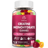 HMone Creatine Monohydrate Gummies 160 count bottle front view