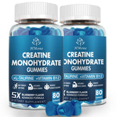 HMone Creatine Monohydrate Gummies front view with packaging