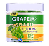 Holistic MD Grape Seed Extract Gummies front view packaging