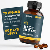 HOLISTQ Black Seed Oil Capsules 240g front view