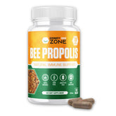 HONEYBEEZONE Propolis Extract Capsules front view with packaging