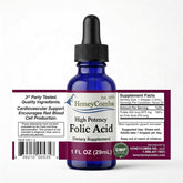 HoneyCombs Liquid Folate B9 Drops 85g front view