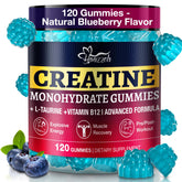 Hoozzch Blueberry Creatine Gummies bottle front view