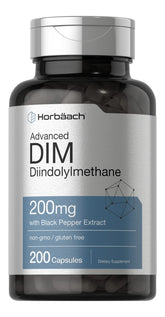 Horbäach DIM Supplement 200mg front view with packaging