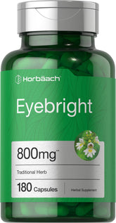 Horbäach Eyebright Capsules front view with packaging