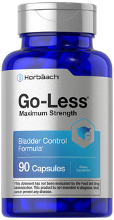 Horbäach GO-LESS Bladder Control Supplement 60 Capsules front view