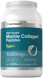 Horbäach Marine Collagen Powder packaging front view