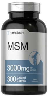 Horbäach MSM Supplement 3000mg front view packaging