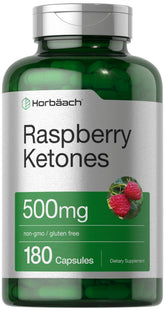 Horbäach Raspberry Ketones bottle front view