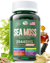 Horjoy SeaMoss 16-in-1 capsule supplement bottle front view