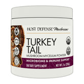 Host Defense Turkey Tail Mushroom Supplement 204g front view