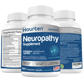 Hourten Alpha Lipoic Acid Supplement front view with packaging