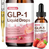 Hovika GLP-1 Liquid Drops 150g front view with strawberry flavour