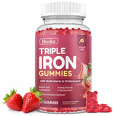 Hovika Iron Gummies for Women & Teen Girls front view