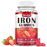 Hovika Iron Gummies front view with packaging