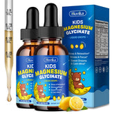 Hovika Kids Magnesium Glycinate Liquid Drops 2 Pack front view
