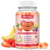 Hovika Kids Magnesium Gummies 240g front view with packaging