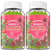 Hudetex Cortisol Supplement Gummies for Women 60 count bottle front view