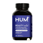 HUM Beauty zzZz Sleep Supplement 30 Count bottle front view